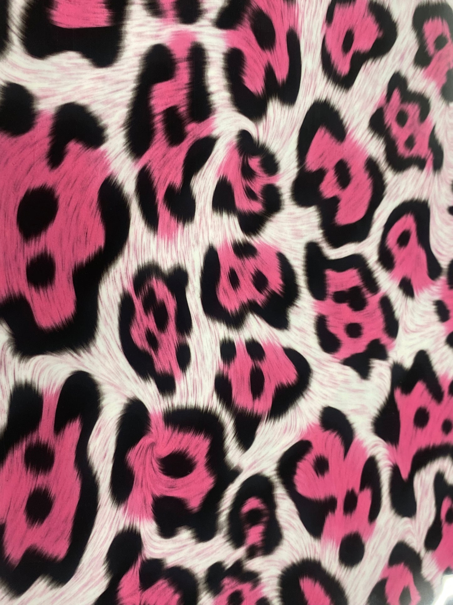 HTV Animal PU Designs - Pink Leopard AP012