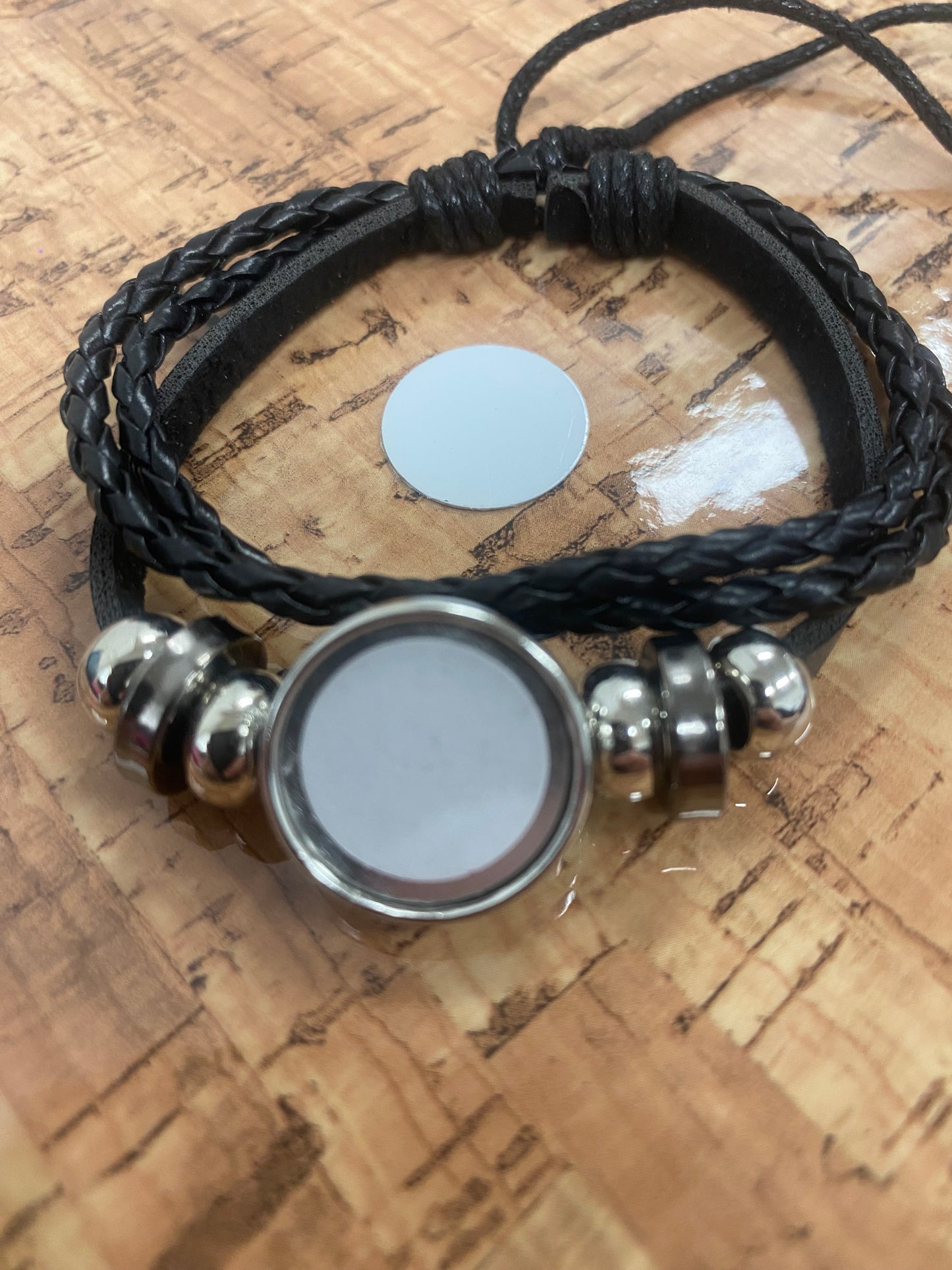 Sublimation Faux Leather Bracelet