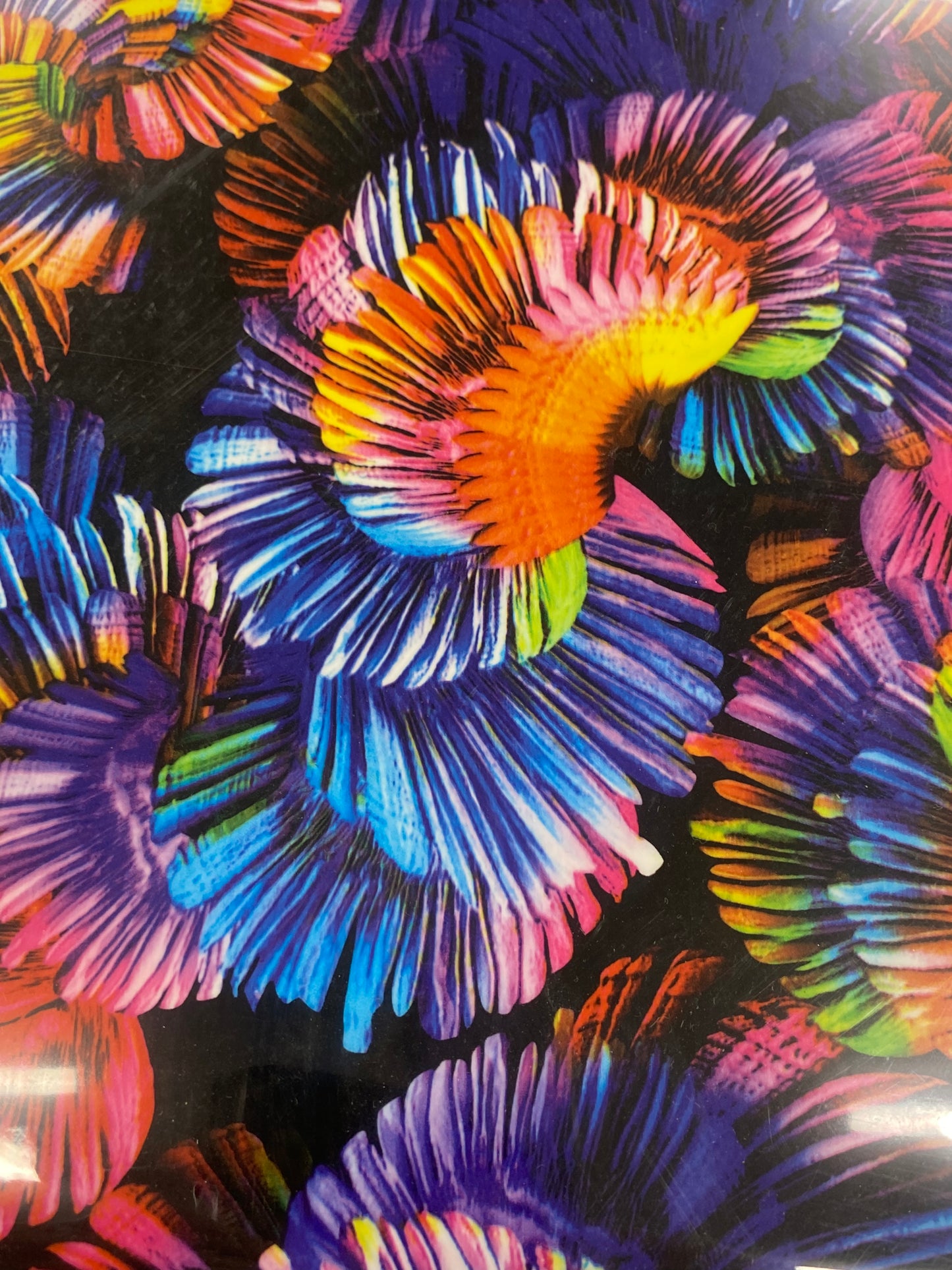 HTV PU Designs - Rainbow Flower PU019
