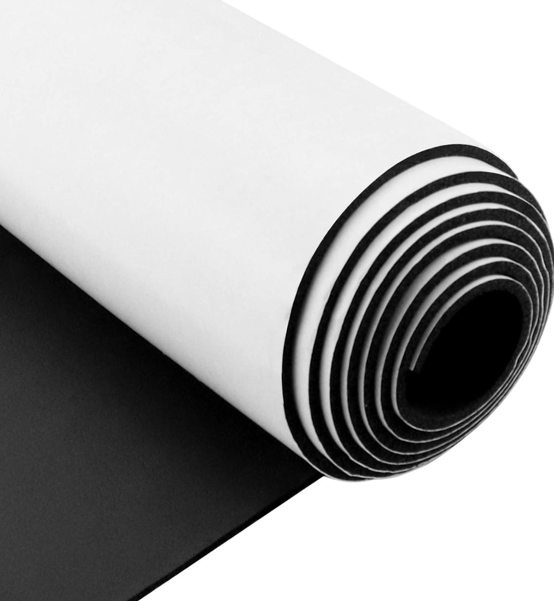 Neoprene 30cm x 1m Roll White