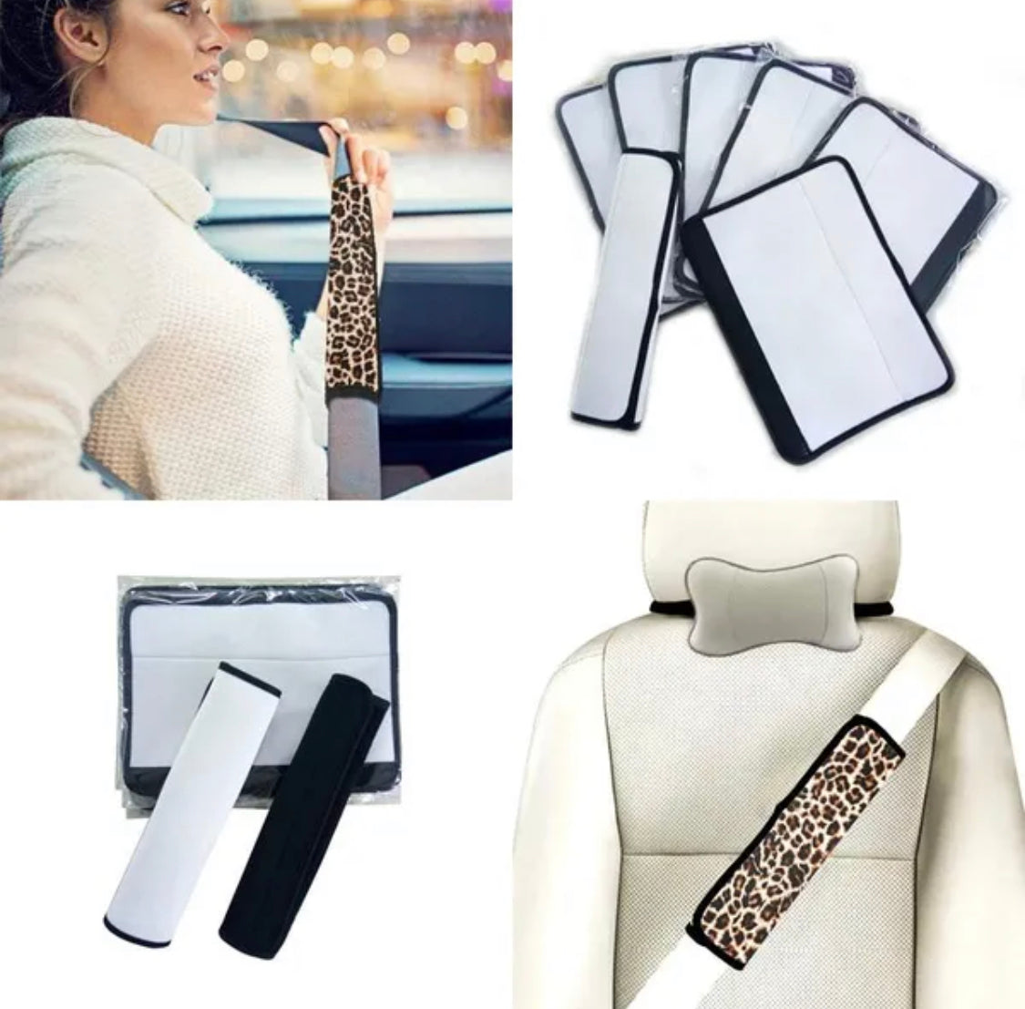 Neoprene Seat Belt Cover