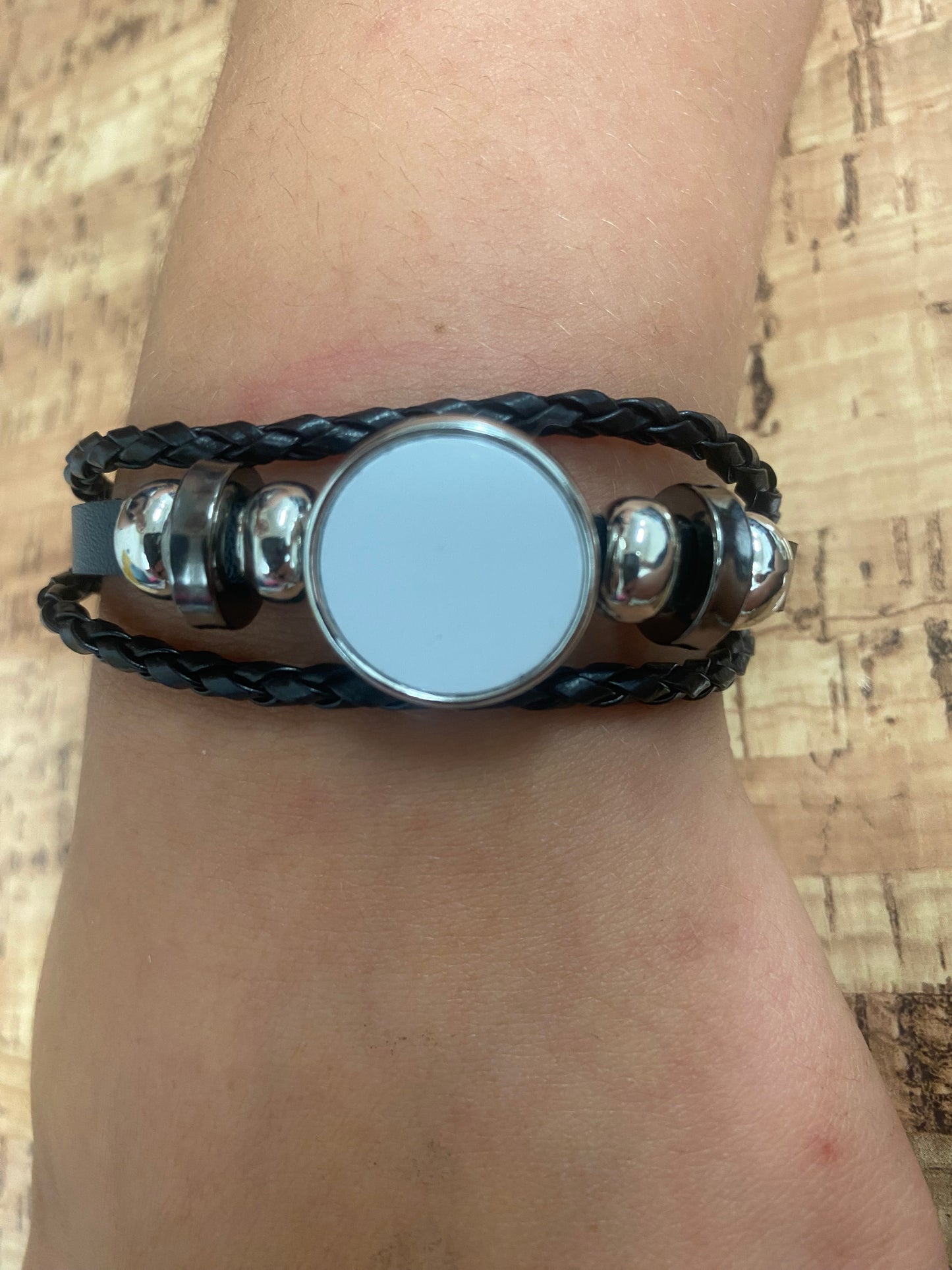 Sublimation Faux Leather Bracelet