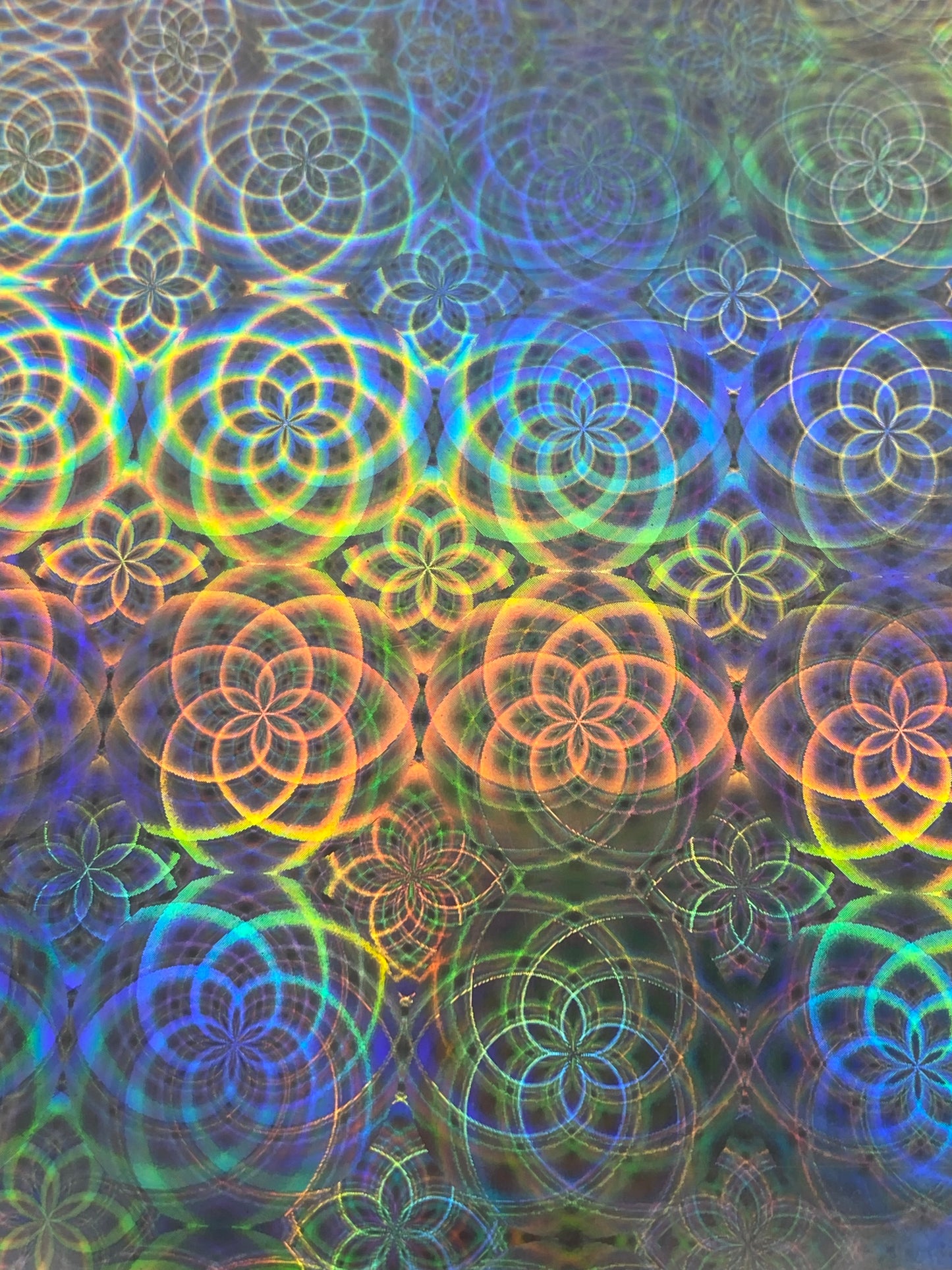 HTV Metallic/Holographic Designs - Spiral Graph LD007