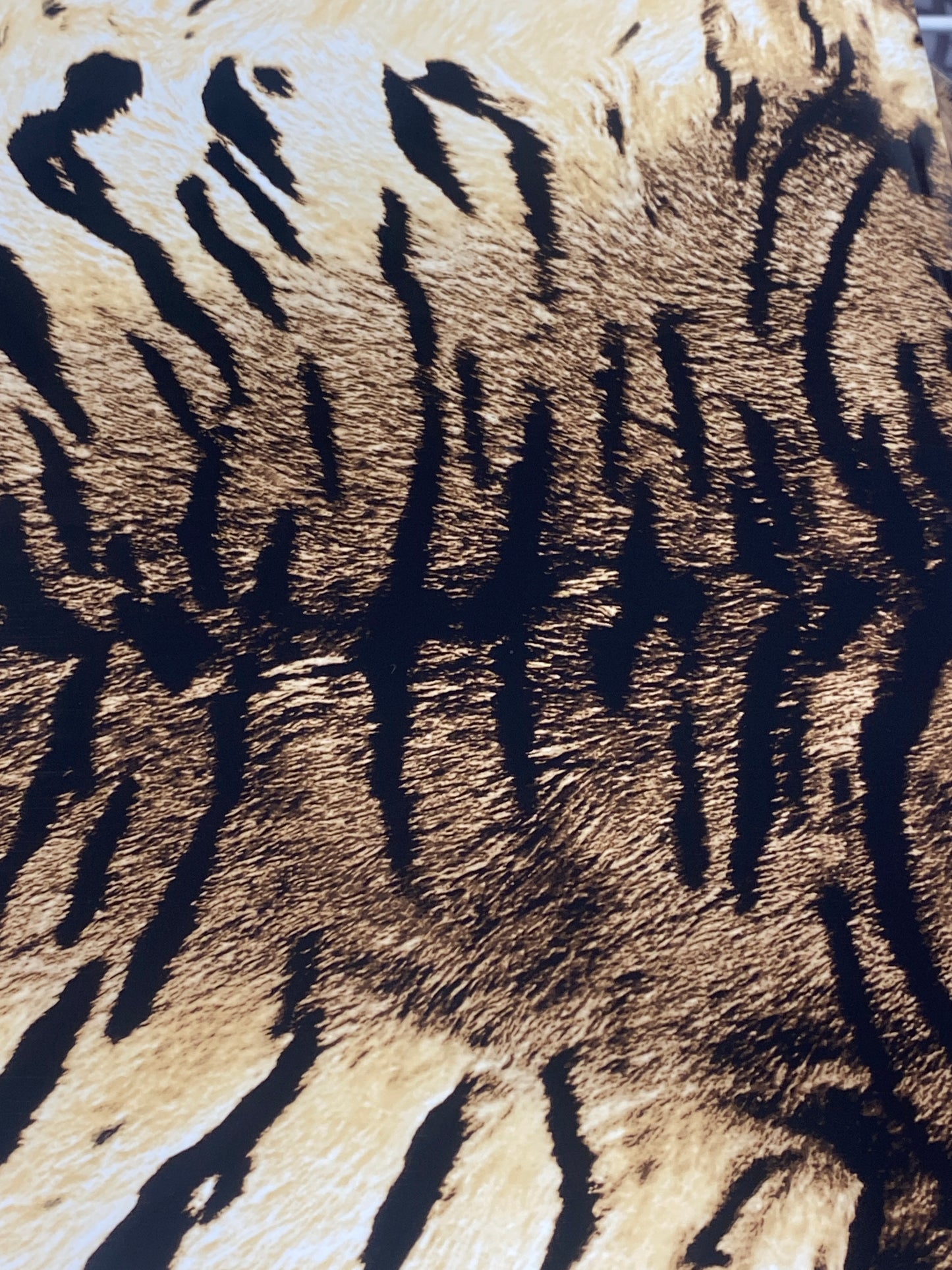 HTV Animal PU Designs - Tiger Beige AP006