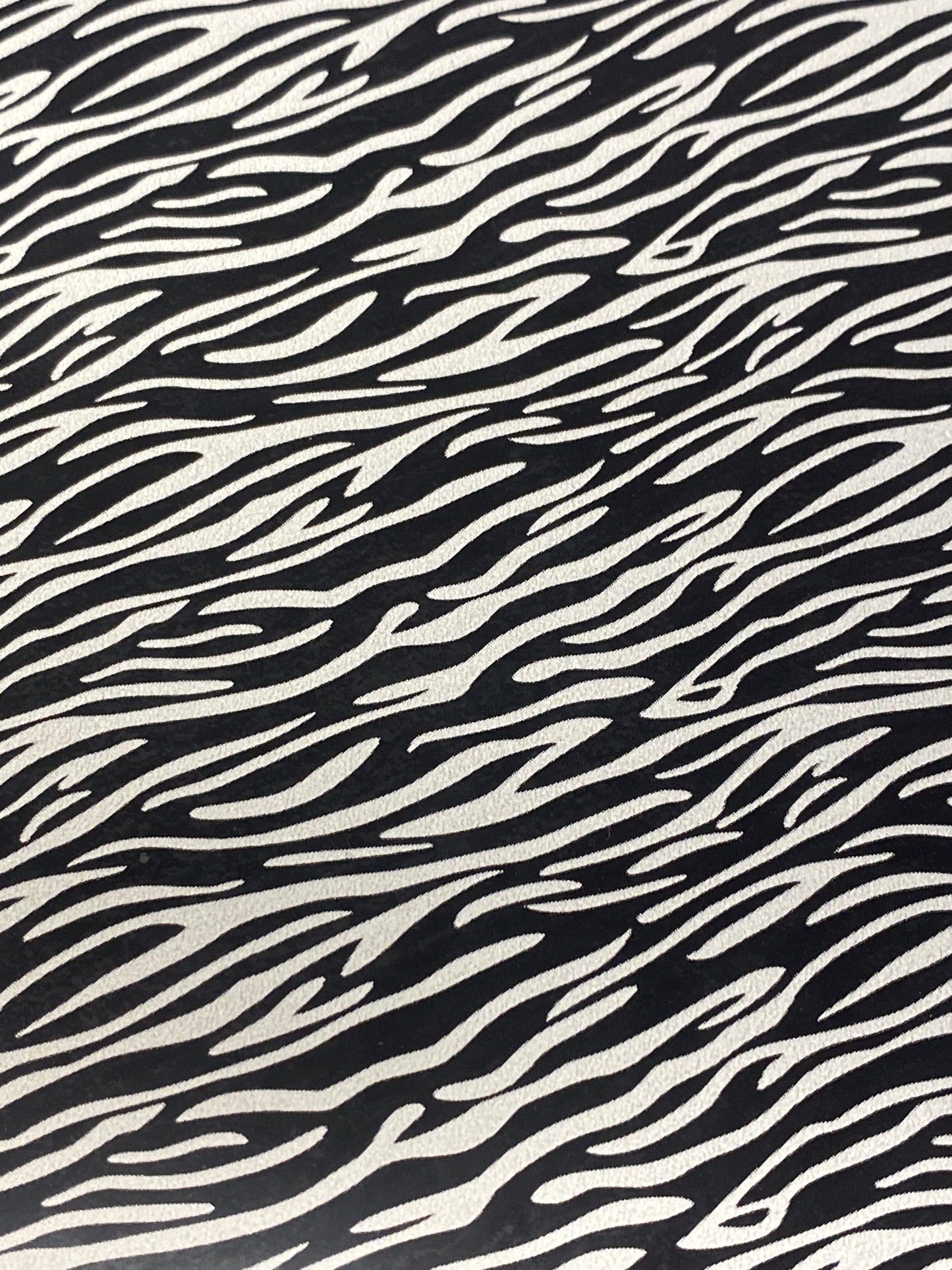 HTV Animal PU Designs - Silver Zebra AP014