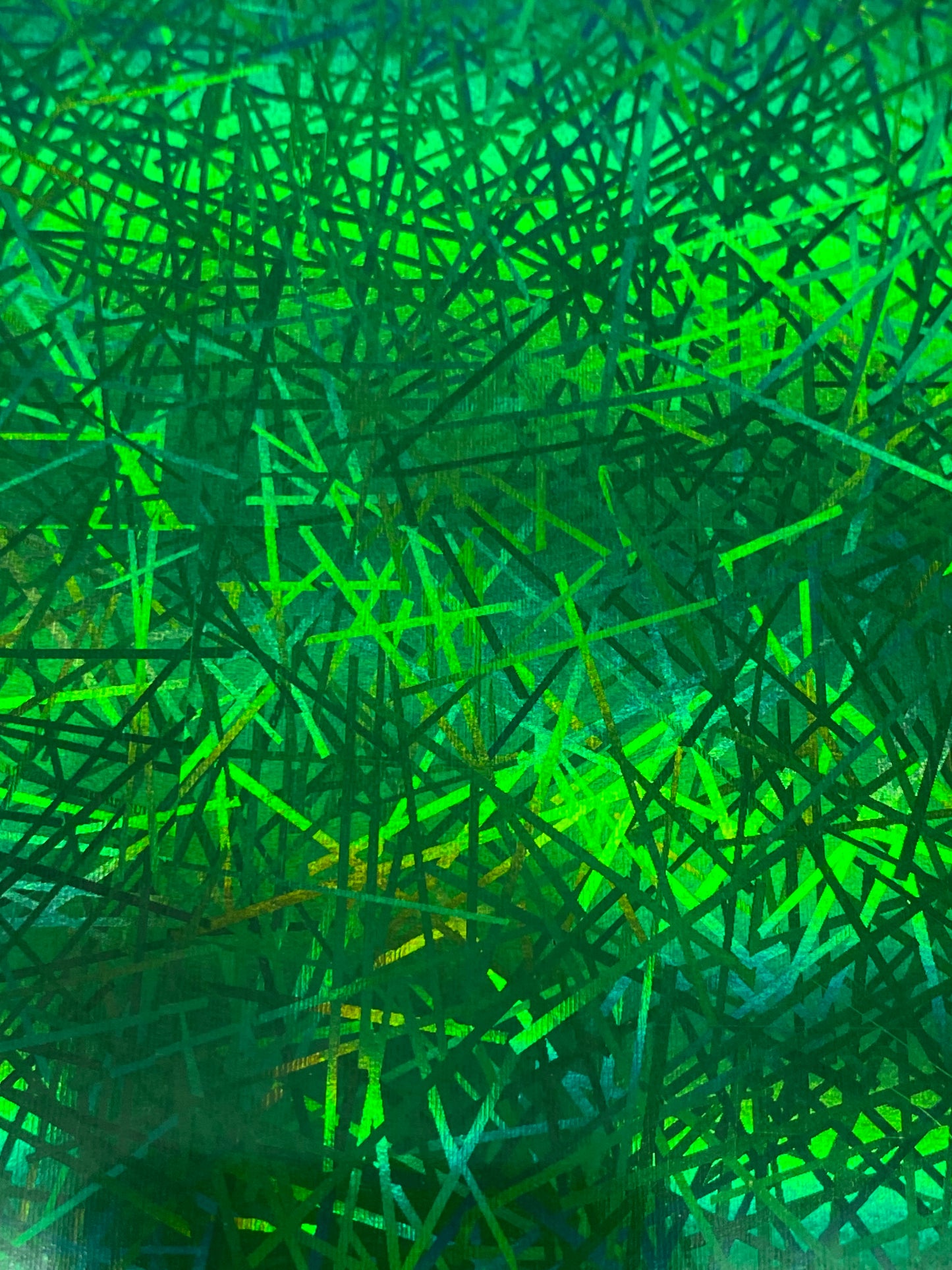HTV Metallic Laser Fiber Glass - Green FG006