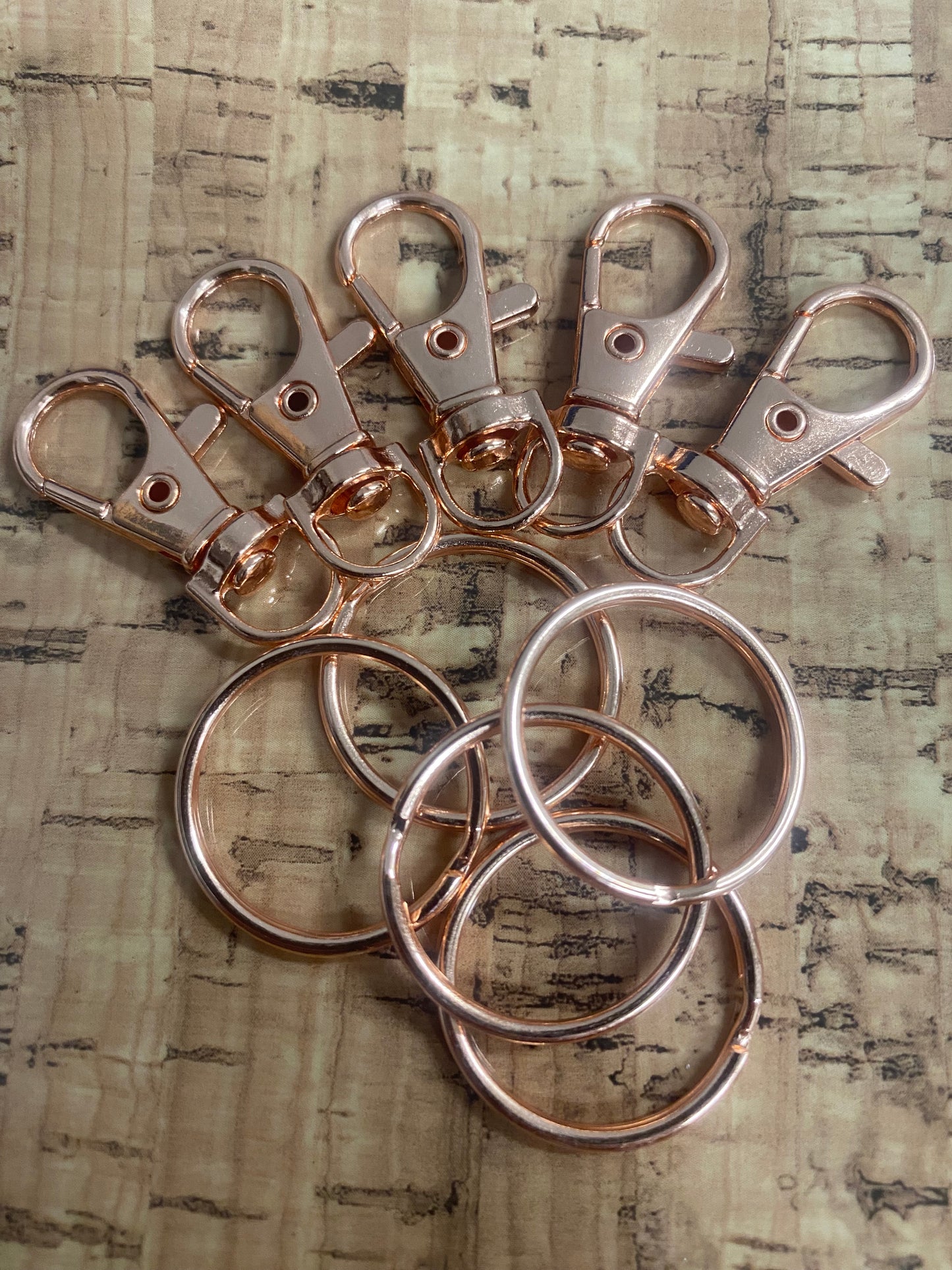 Lobster Claw Keychain Clasp 5pcs 3cm