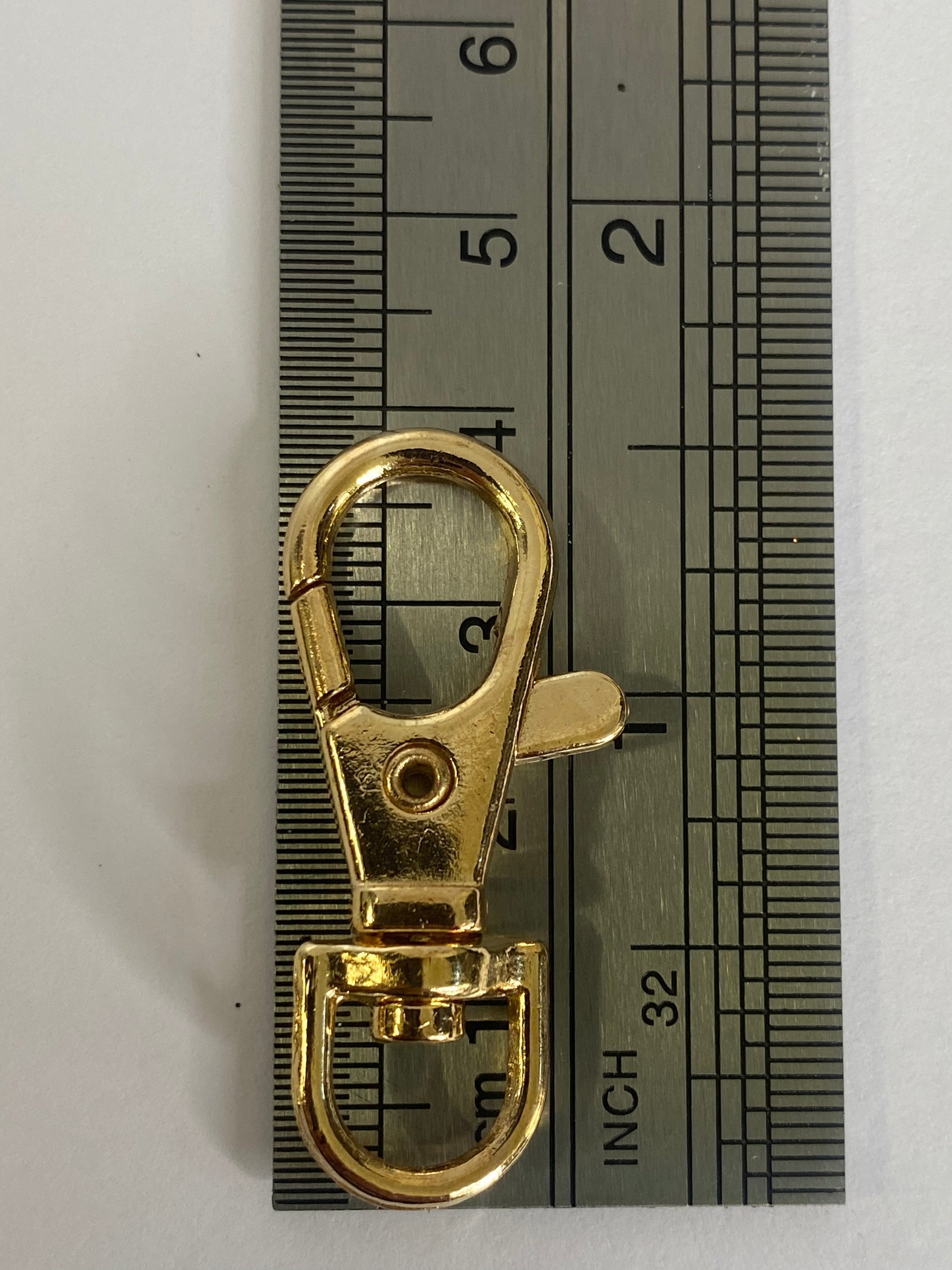 Lobster Claw Keychain Clasp 5pcs Gold & Silver Wicked Vinyl & Blanks