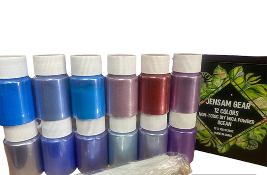 Mica Powder Sets - 12 x 10g per Set