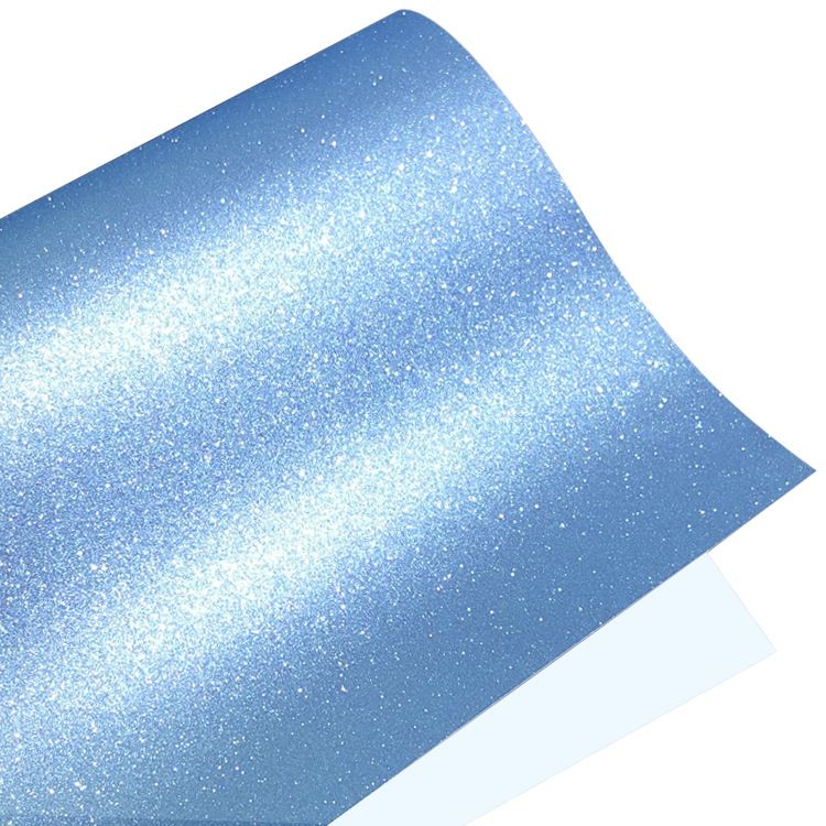 Sticker Vinyl - Sky Blue Shimmer