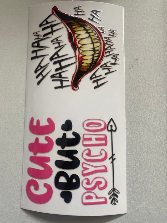 77# 16oz Cute Buy Psycho