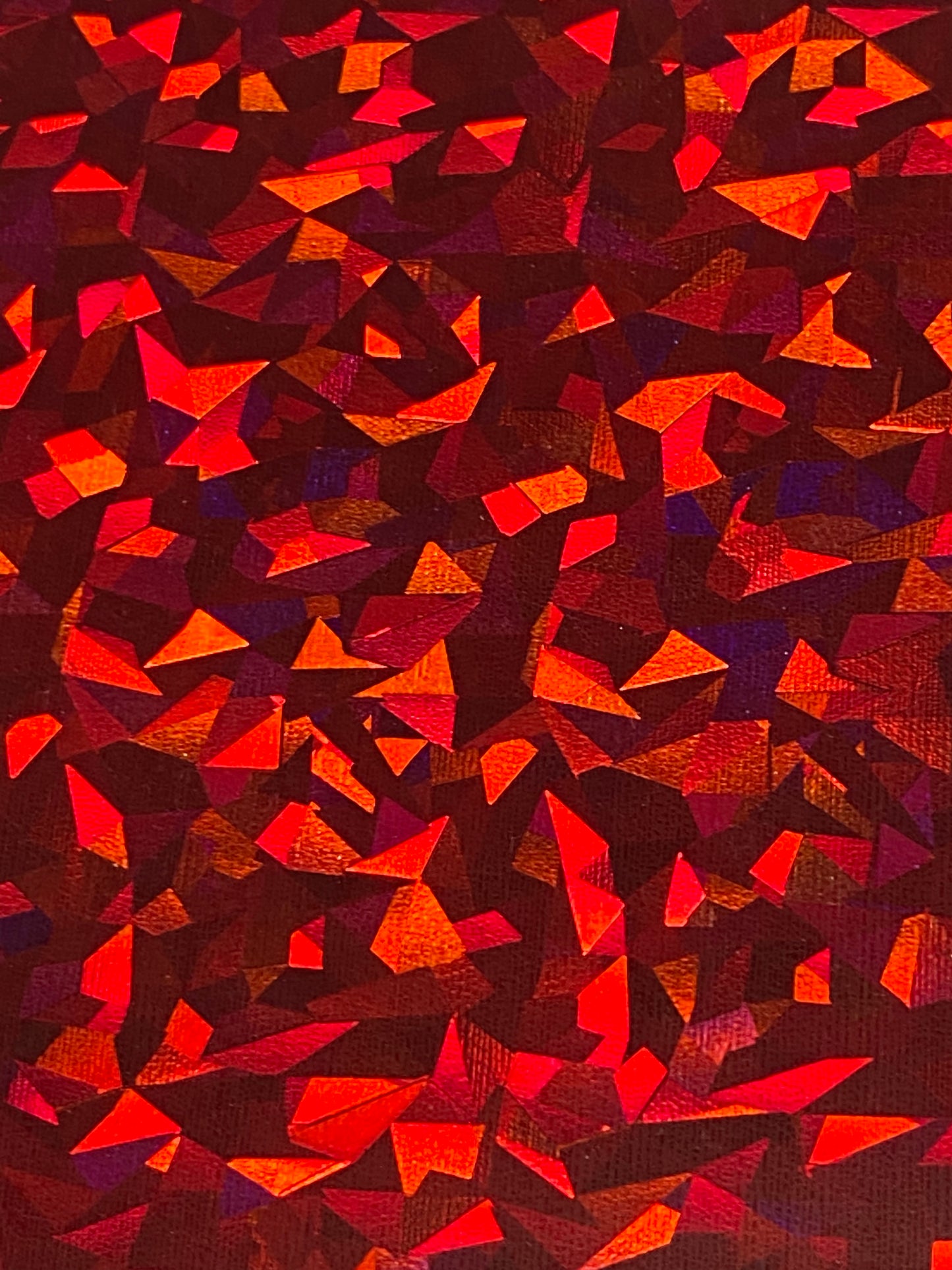 HTV Metallic Ice Chips - Red MI003