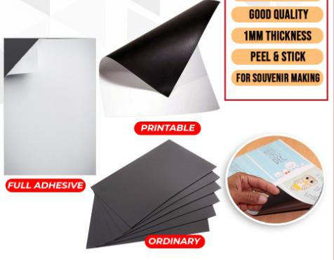 5 x A4 Magnet Sheets 1MM - Inkjet