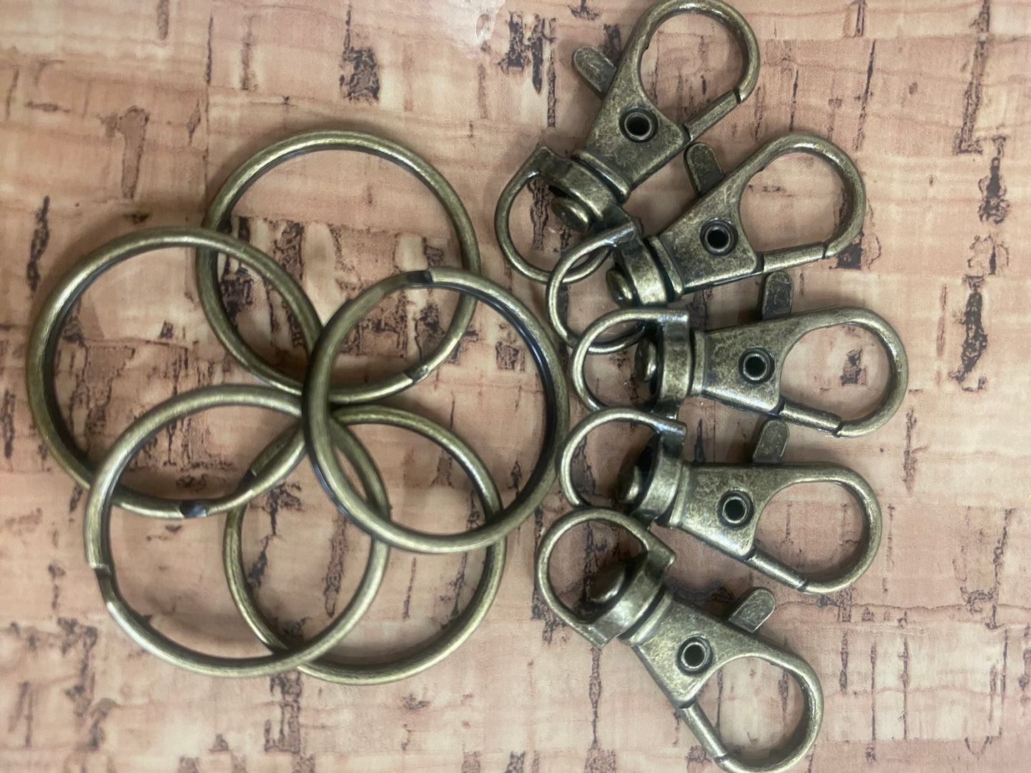Lobster Claw Keychain Clasp 5pcs 3cm