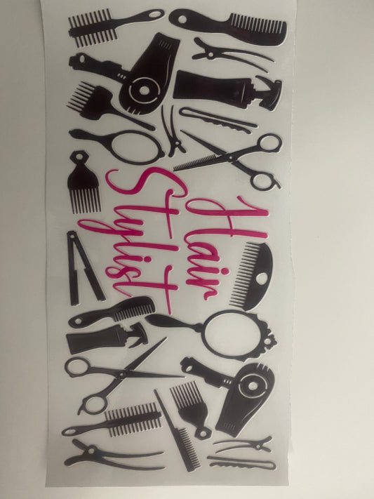 #91 16oz UVDTF Hair Stylist