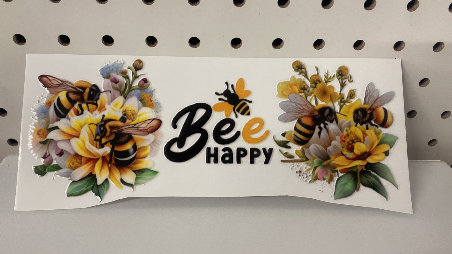 8# 16oz UVDTF Bee Happy