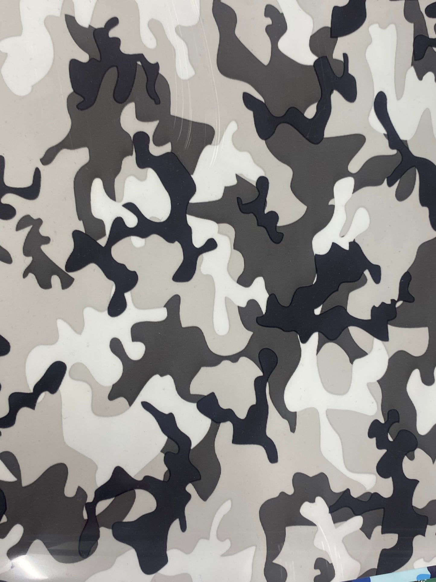 HTV PU Designs - Camo Grey  PU026