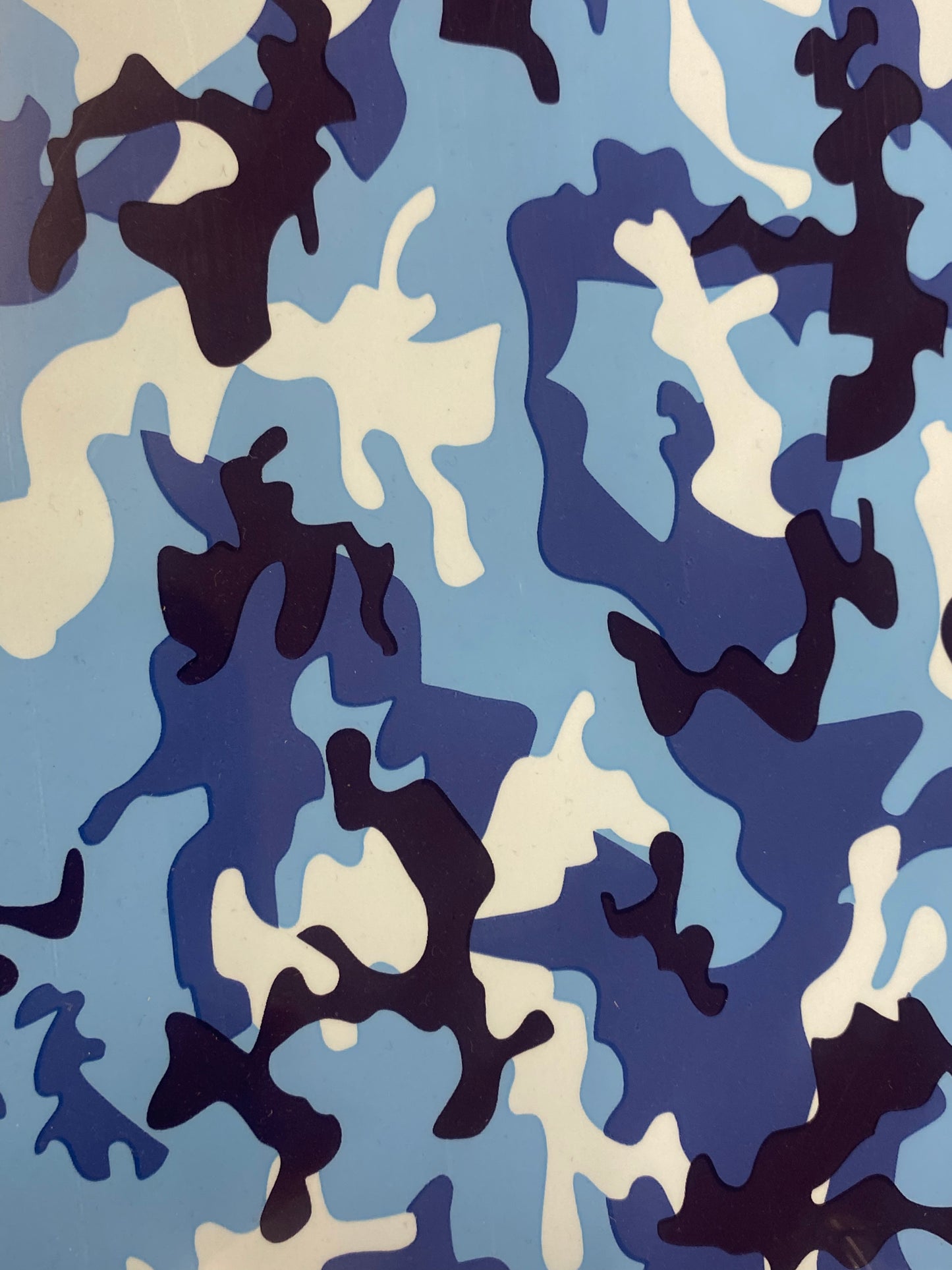 HTV PU Designs - Camo Blue  PU025
