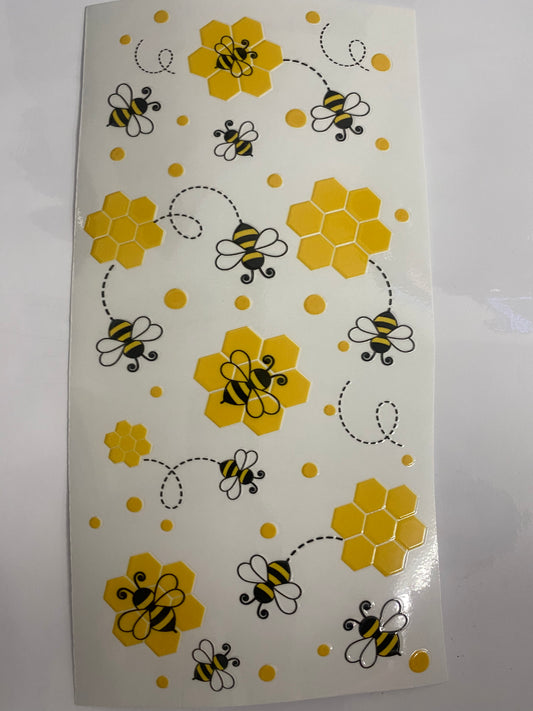#69 16oz UVDTF Beez
