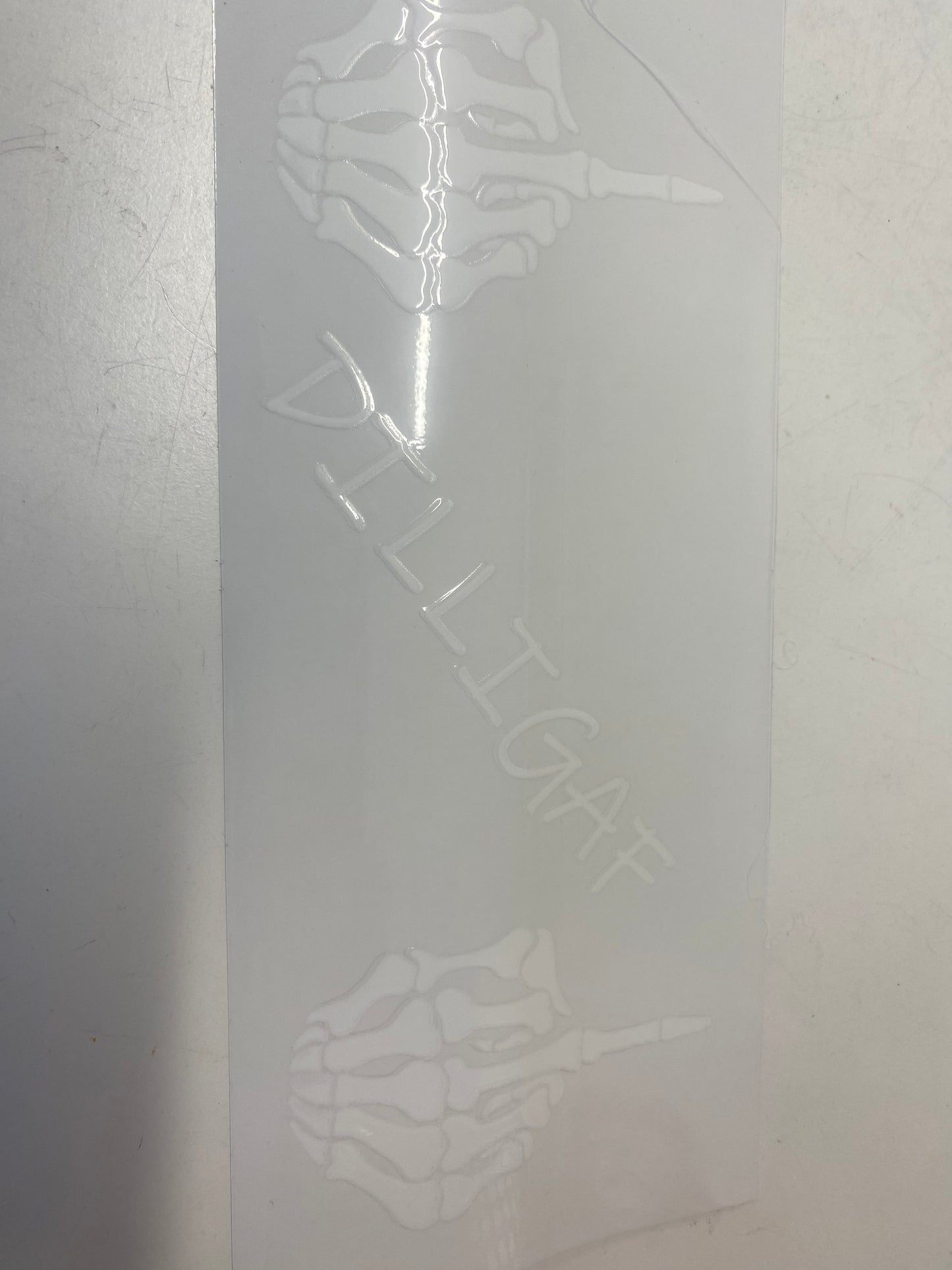 17# 16oz UVDTF DILLIGAF Finger