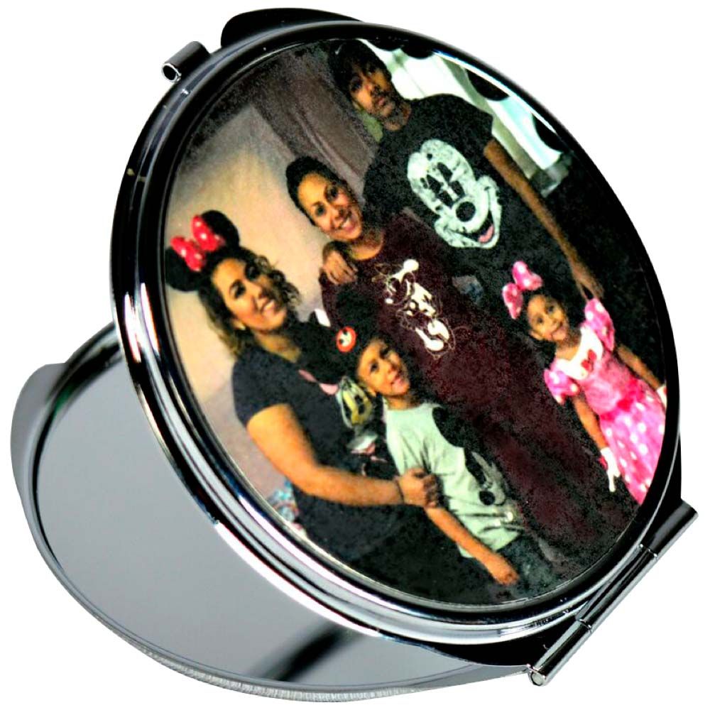 Sublimation makeup Mirror - Round