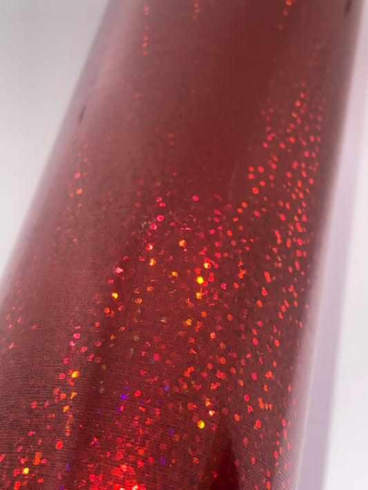 HTV Metallic Diamond Dot Laser - Red DL004