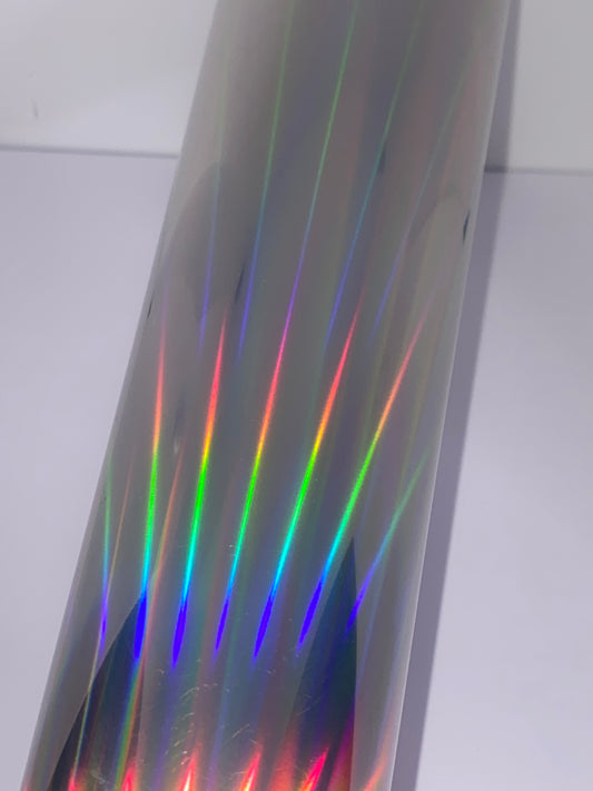 HTV Metallic Holographic - Silver ML001