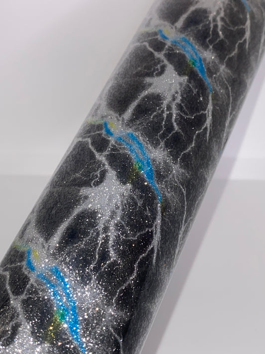 HTV Mystical Lightning Glitter - SILVER ML001