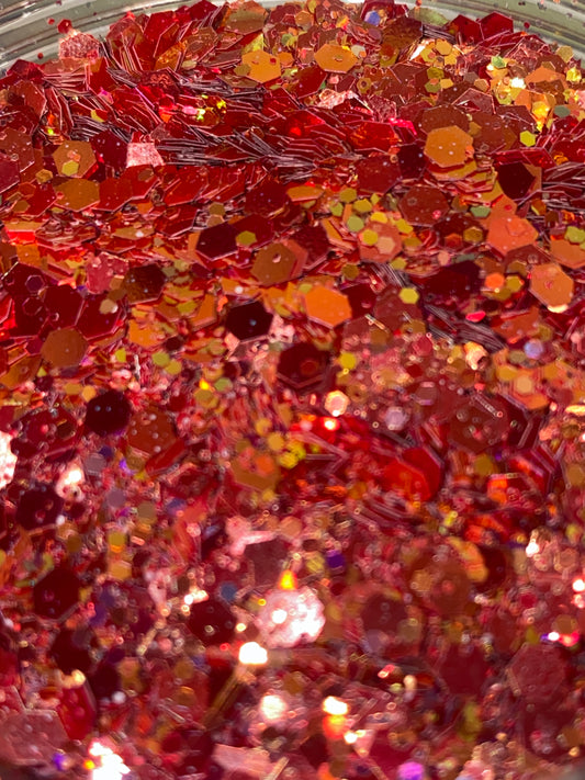 Chunky Mix Glitter C110 Just Peachy 50g