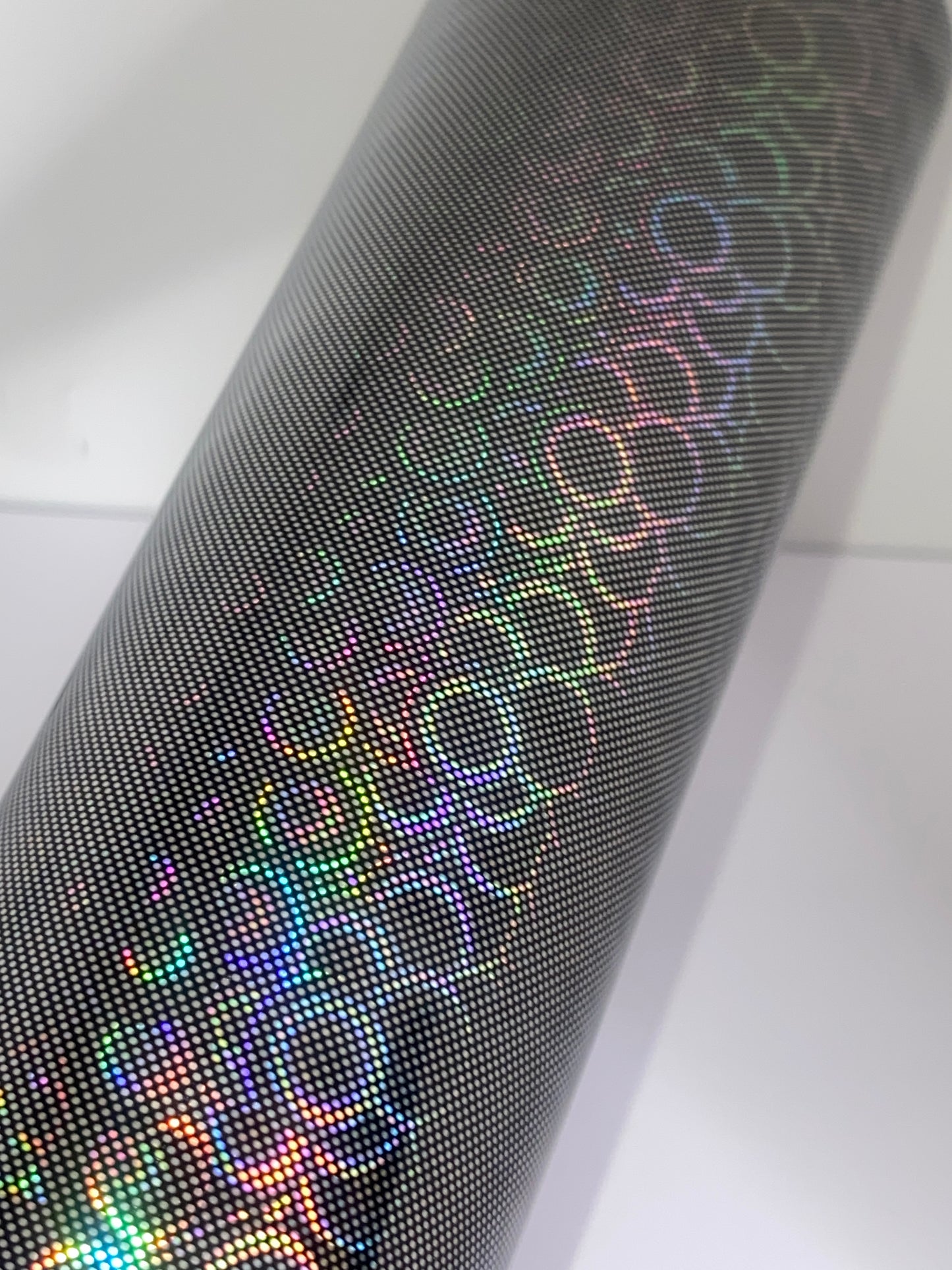 HTV Metallic/Holographic Designs - CD Black LD006