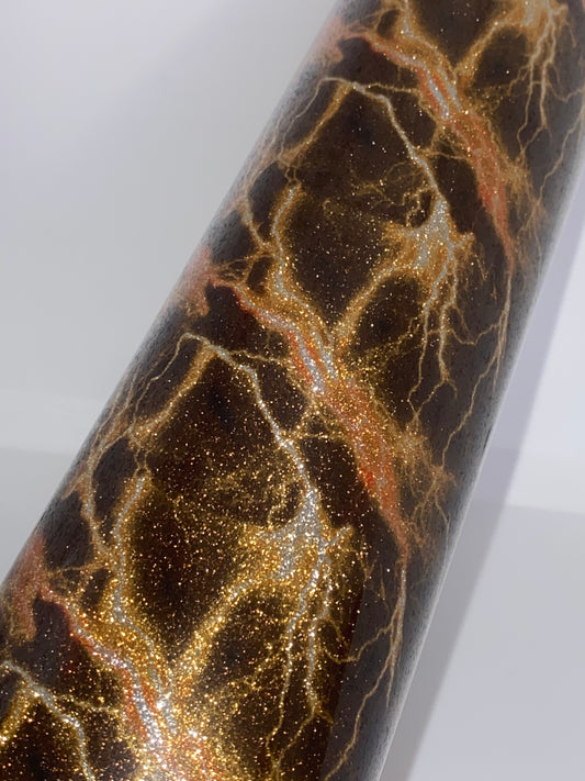 HTV Mystical Lightning Glitter - Gold ML002