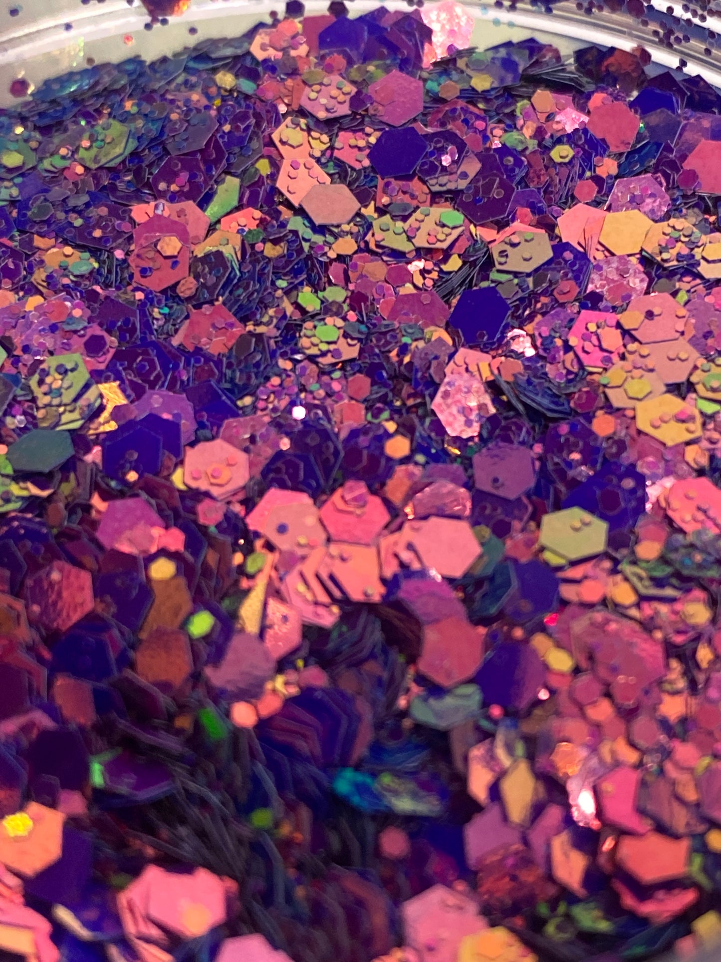 Chunky Mix Glitter C103 Mulberry Wine 50g