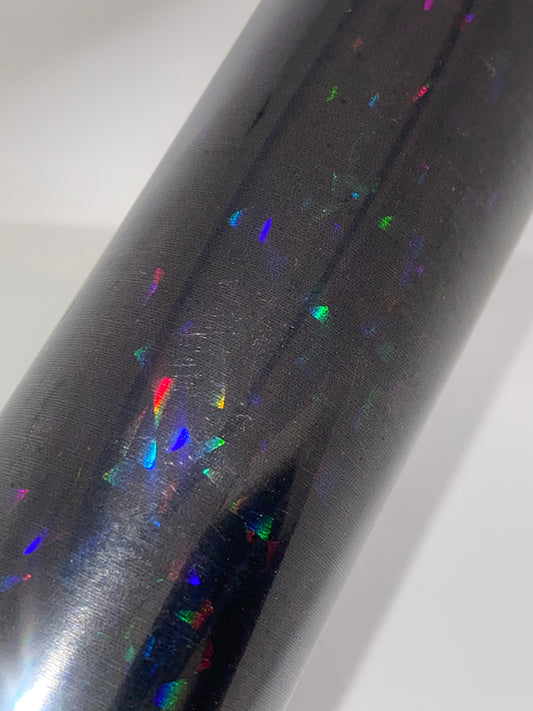 HTV Metallic Ice Chips - Black MI008