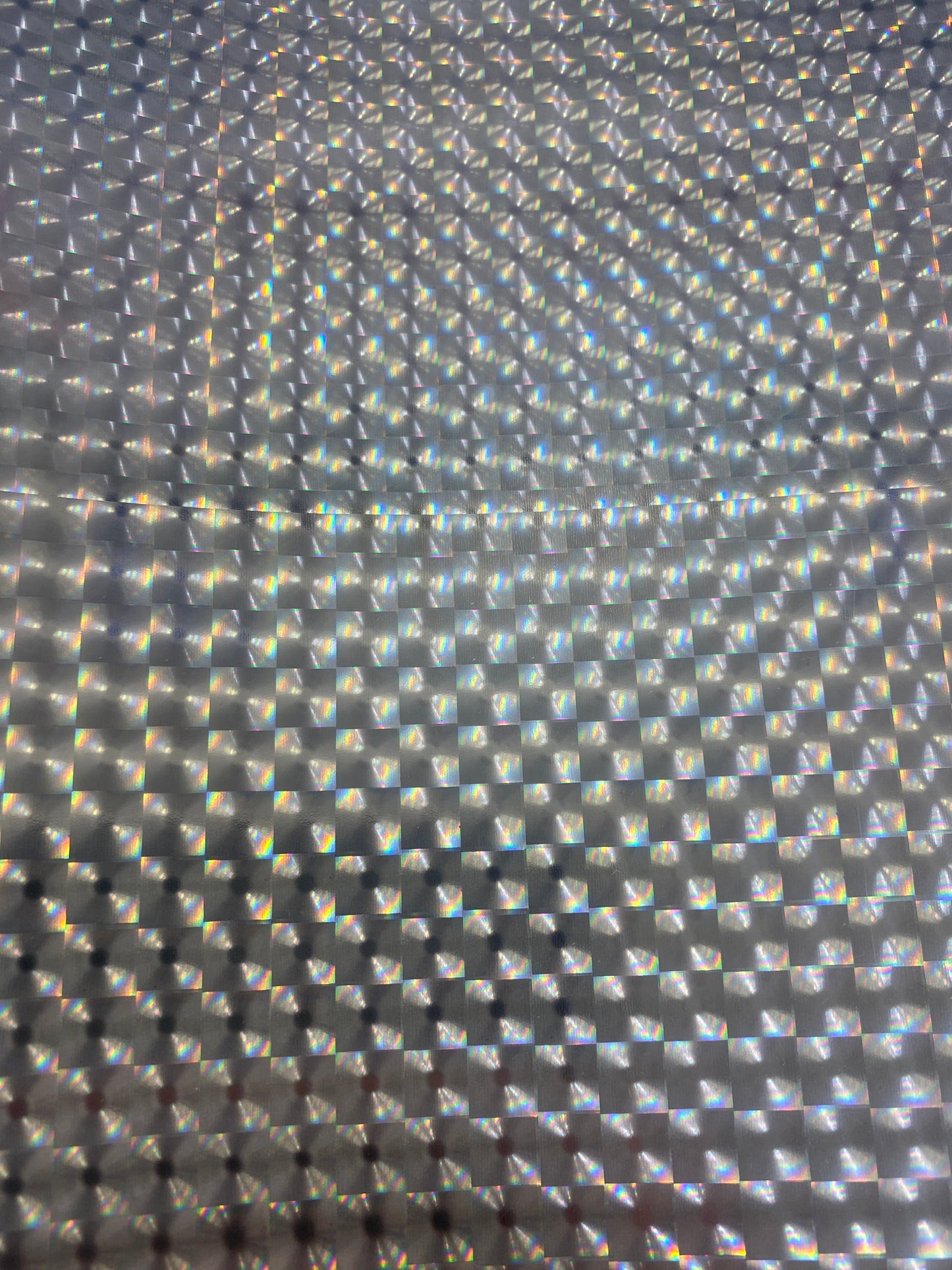HTV Metallic Laser Cube - Silver MC001