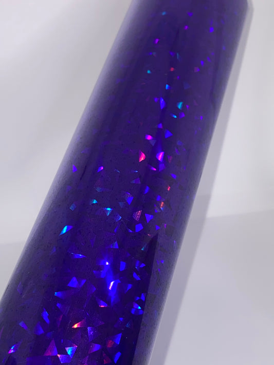 HTV Metallic Ice Chips - Purple MI006