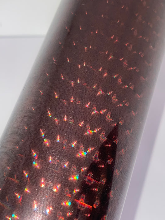 HTV Metallic Laser Cube - Brown MC007