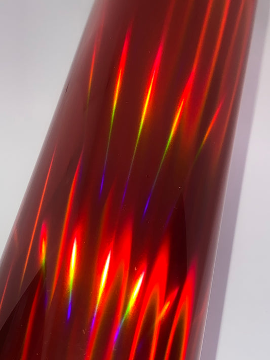 HTV Metallic Holographic - Red ML004