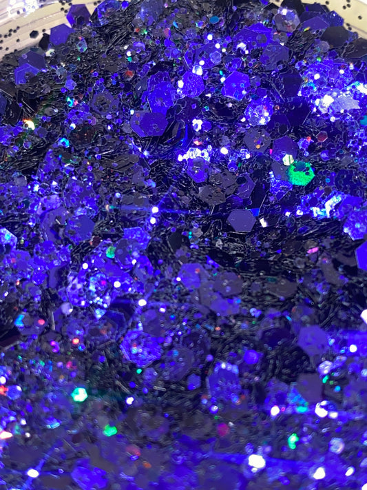 Chunky Mix Glitter C116 Purple Rain 50g