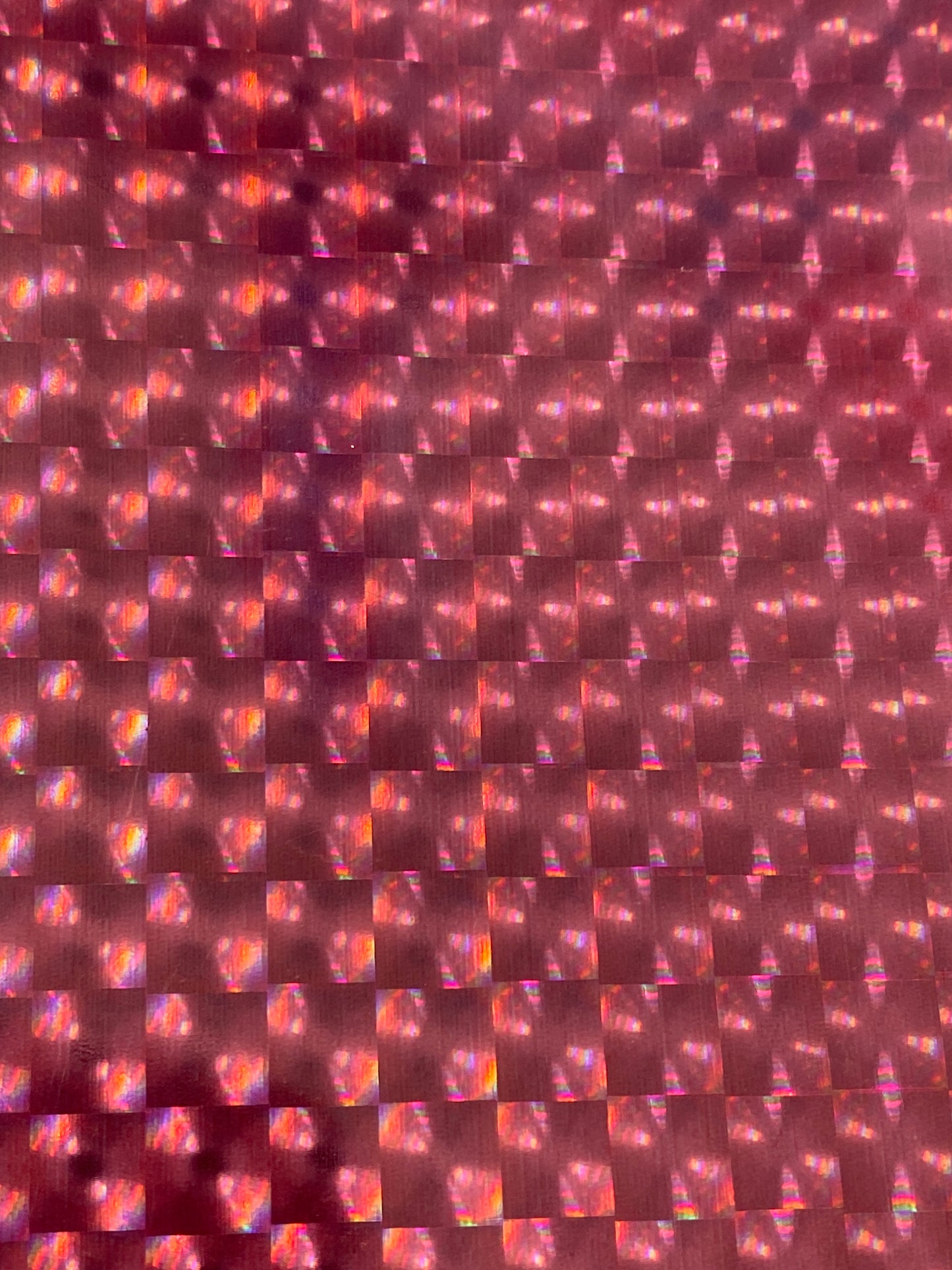 HTV Metallic Laser Cube - Pink MC005