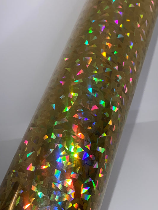 HTV Metallic Ice Chips - Gold MI002