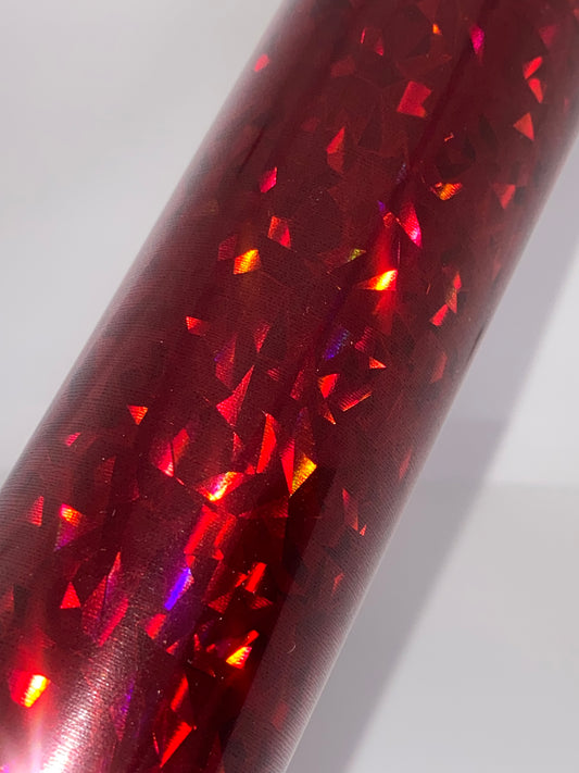 HTV Metallic Ice Chips - Red MI003