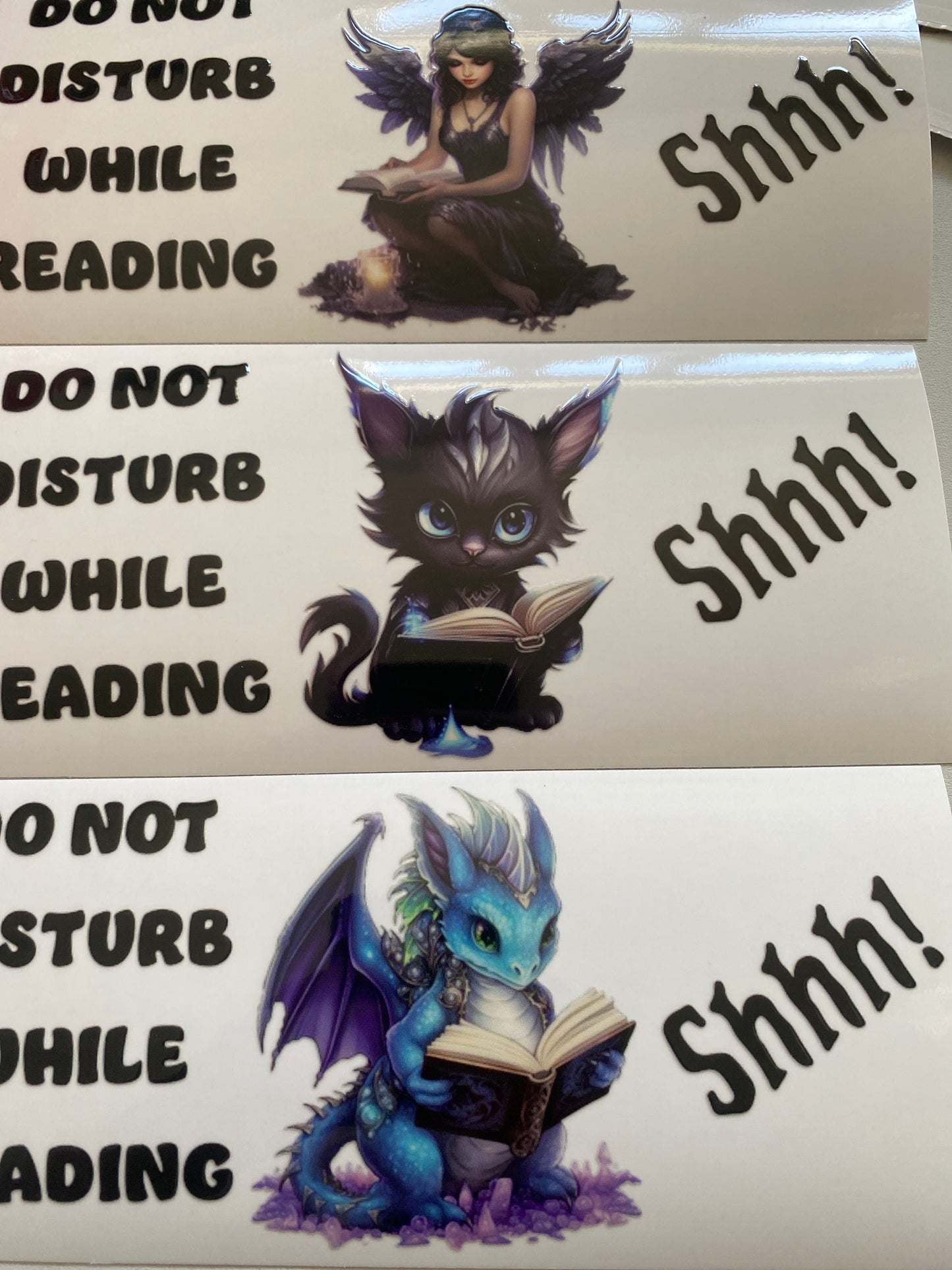 16oz UVDTF Don’t Disturb While Reading - Series