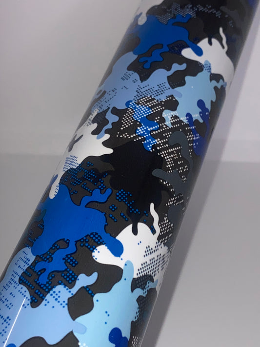 HTV PU Designs - Camo Blue Plus PU023