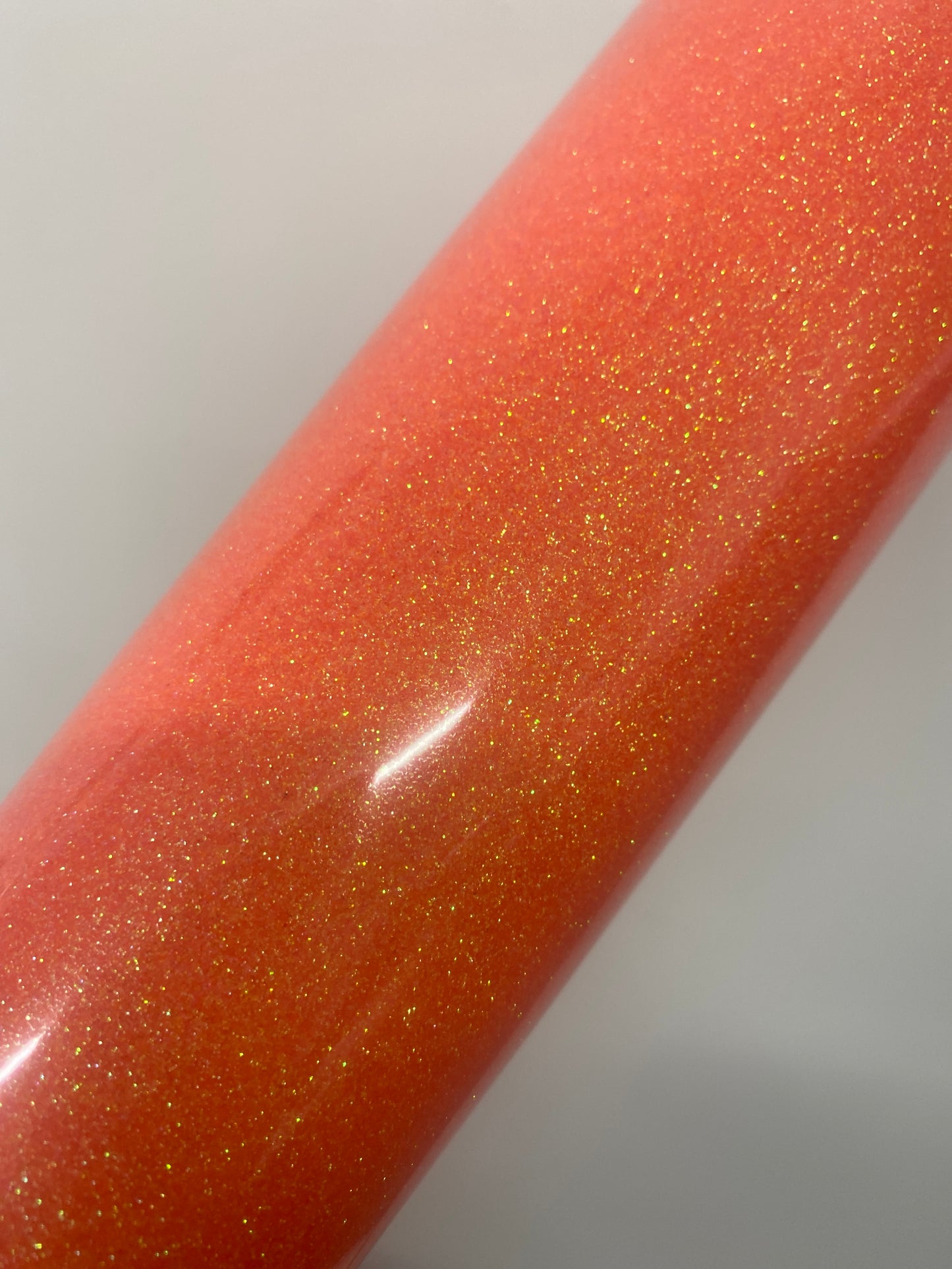 HTV Laser Glitter - Orange Twinkle LG020