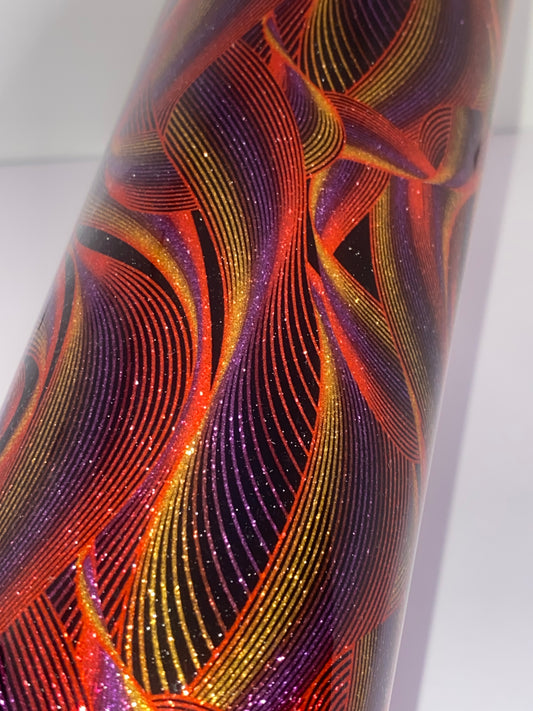 HTV Cosmic Waves Glitter - Dragons Breath CW002