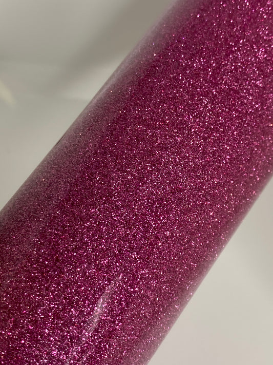 HTV Glitter - Fuchsia Red G012